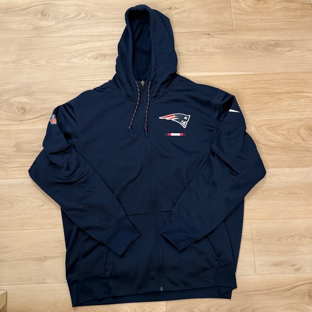 New England Patriots Nike Full Zip Hoodie